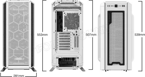 Photo de Boitier Moyen Tour E-ATX be quiet! Silent Base 802 avec panneau vitré (Blanc)