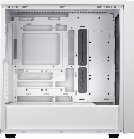 Photo de Boitier Moyen Tour E-ATX Cooler Master MasterBox 600 Lite avec panneau vitré (Blanc)