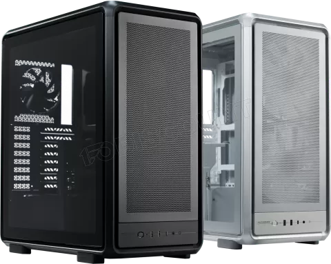 Photo de Boitier Moyen Tour E-ATX Cooler Master MasterFrame 500 Mesh avec panneau vitré (Noir)