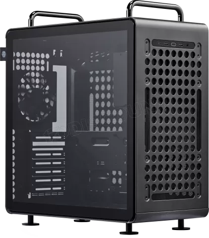 Photo de Boitier Moyen Tour E-ATX Cooler Master Qube 540 avec panneau vitré (Gris)