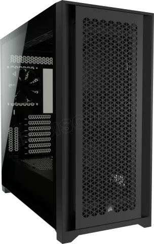 Photo de Boitier Moyen Tour E-ATX Corsair 5000D Airflow avec panneau vitré (Noir)