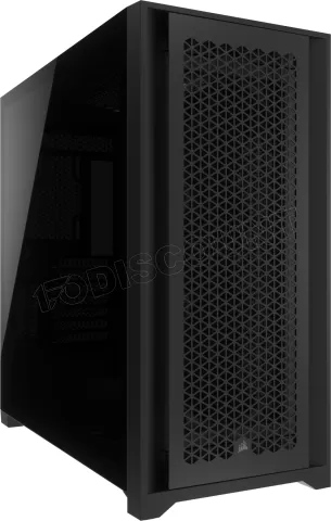 Photo de Boitier Moyen Tour E-ATX Corsair 5000D Core Airflow avec panneau vitré (Noir)