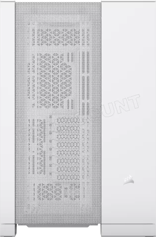 Photo de Boitier Moyen Tour E-ATX Corsair 6500D Airflow RGB avec panneau vitré (Blanc)