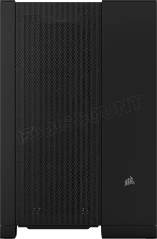 Photo de Boitier Moyen Tour E-ATX Corsair 6500D Airflow RGB avec panneau vitré (Noir)