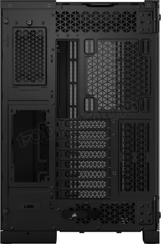 Photo de Boitier Moyen Tour E-ATX Corsair 6500D Airflow RGB avec panneau vitré (Noir)