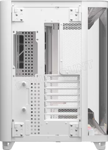 Photo de Boitier Moyen Tour E-ATX Corsair Air 5400 LX-R iCue Link RGB avec panneaux vitrés (Blanc)