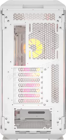 Photo de Boitier Moyen Tour E-ATX Corsair iCue Link 5000T LX RGB avec panneau vitré (Blanc)