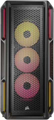Photo de Boitier Moyen Tour E-ATX Corsair iCue Link 5000T LX RGB avec panneau vitré (Noir)
