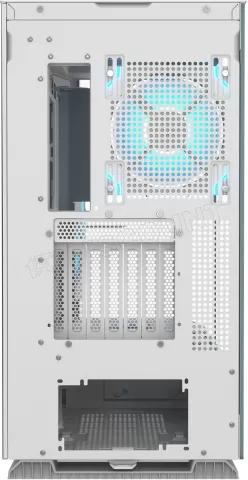 Photo de Boitier Moyen Tour E-ATX Cougar FV270 RGB avec panneaux vitrés (Blanc)