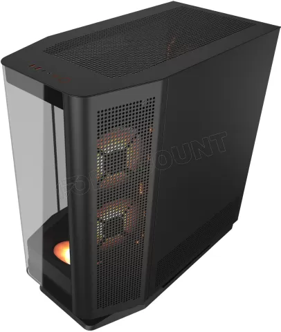 Photo de Boitier Moyen Tour E-ATX Cougar FV270 RGB avec panneaux vitrés (Noir)