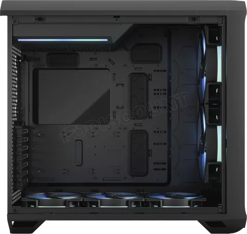 Photo de Boitier Moyen Tour E-ATX Fractal Design Torrent RGB avec panneaux vitrés (Noir)