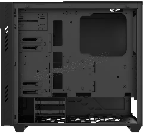 Photo de Boitier Moyen Tour E-ATX InWin C200 avec panneau vitré (Noir)