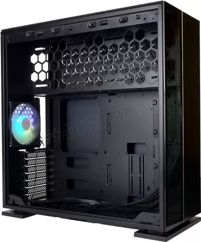 Photo de Boitier Moyen Tour E-ATX InWin N515 RGB avec panneau vitré (Noir)