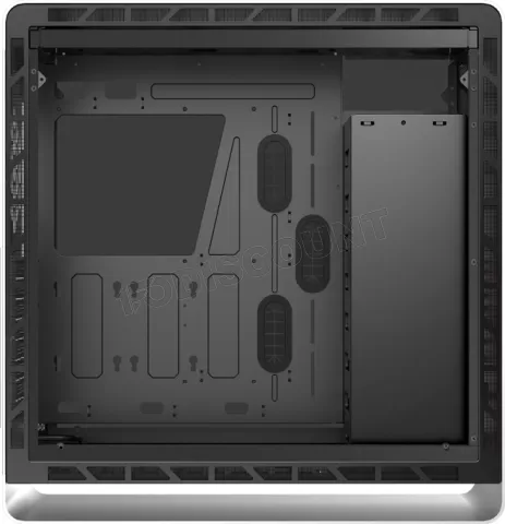 Photo de Boitier Moyen Tour E-ATX Jonsbo UMX6 (Argent)