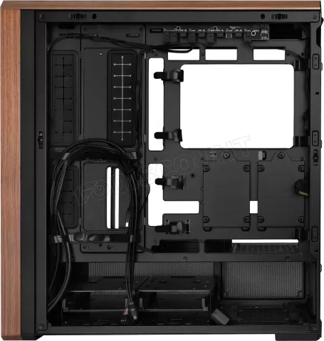 Photo de Boitier Moyen Tour E-ATX Lian-Li Lancool 217 avec panneau vitré (Noir/Marron)
