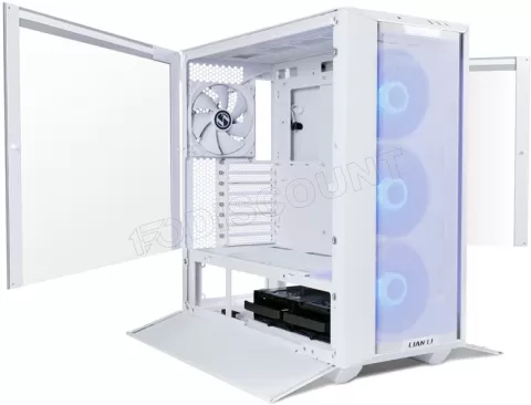 Photo de Boitier Moyen Tour E-ATX Lian-Li Lancool III RGB avec panneaux vitrés (Blanc)