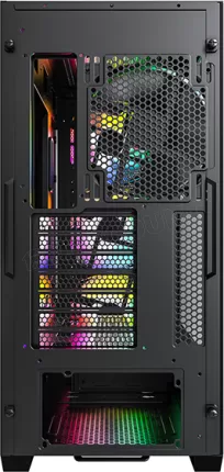 Photo de Boitier Moyen Tour E-ATX Montech Air 903 Max RGB avec panneau vitré (Noir)