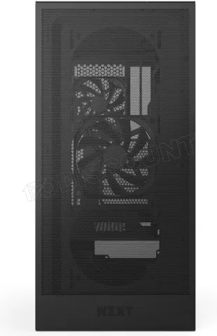 Photo de Boitier Moyen Tour E-ATX NZXT H5 Flow avec panneau vitré (Noir)