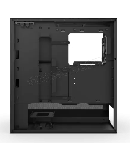 Photo de Boitier Moyen Tour E-ATX NZXT H5 Flow avec panneau vitré (Noir)