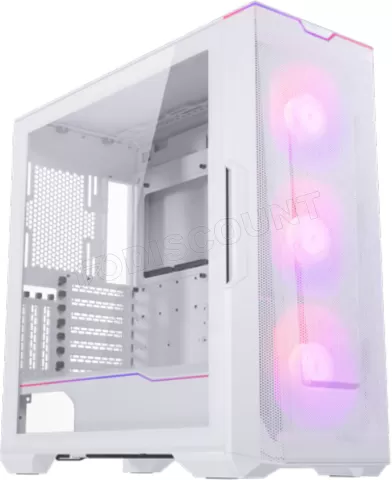 Photo de Boitier Moyen Tour E-ATX Phanteks Eclipse G500A D-RGB avec panneau vitré Blanc)