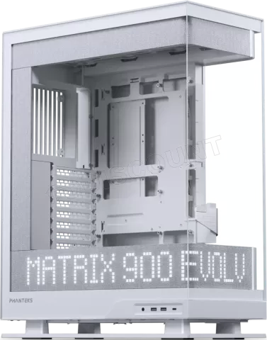 Photo de Boitier Moyen Tour E-ATX Phanteks Evolv X2 Matrix RGB avec panneau vitré (Blanc)