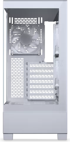 Photo de Boitier Moyen Tour E-ATX Phanteks XT View Matrix RGB avec panneaux vitrés (Blanc)