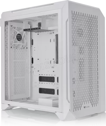 Photo de Boitier Moyen Tour E-ATX Thermaltake Centralized Thermal Efficiency C700 Air avec panneaux vitrés (Blanc)