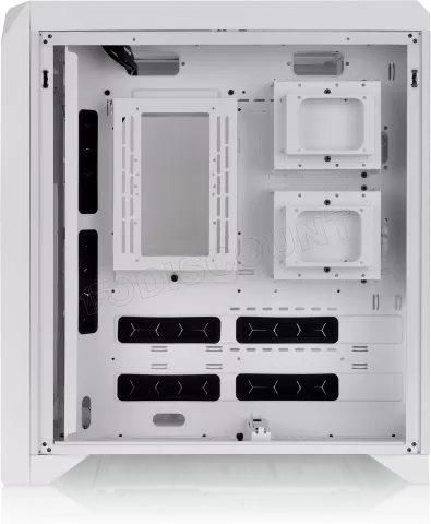 Photo de Boitier Moyen Tour E-ATX Thermaltake Centralized Thermal Efficiency C700 Air avec panneaux vitrés (Blanc)