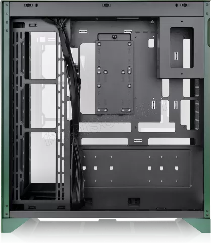 Photo de Boitier Moyen Tour E-ATX Thermaltake Centralized Thermal Efficiency E660 MX avec panneaux vitrés (Vert/Noir)