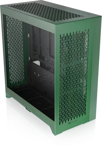 Photo de Boitier Moyen Tour E-ATX Thermaltake Centralized Thermal Efficiency E660 MX avec panneaux vitrés (Vert/Noir)