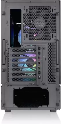 Photo de Boitier Moyen Tour E-ATX Thermaltake Ceres 300 TG RGB avec panneau vitré (Noir)