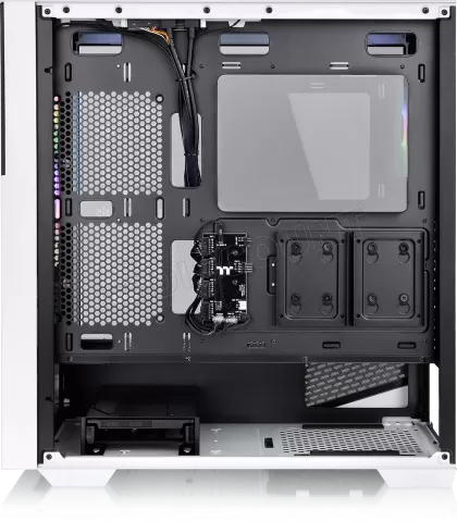 Photo de Boitier Moyen Tour E-ATX Thermaltake Divider 370 RGB (Blanc/Noir)