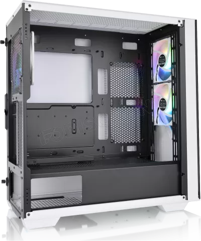 Photo de Boitier Moyen Tour E-ATX Thermaltake Divider 370 RGB (Blanc/Noir)