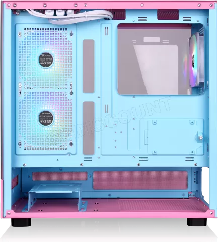 Photo de Boitier Moyen Tour E-ATX Thermaltake View 270 Plus TG RGB avec panneaux vitrés (Rose)