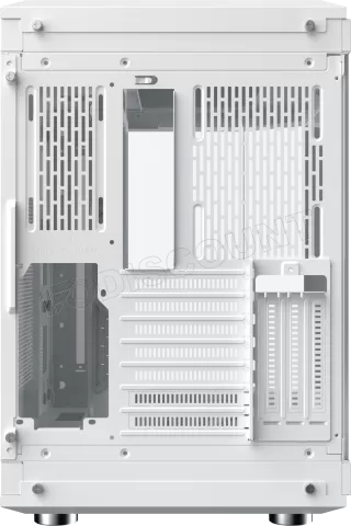 Photo de Boitier Moyen Tour E-ATX Xigmatek Cubi RGB avec panneaux vitrés (Blanc)