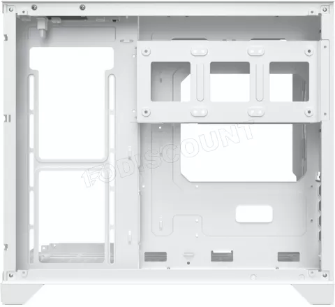 Photo de Boitier Moyen Tour E-ATX Xigmatek Pano RGB avec panneaux vitrés (Blanc)