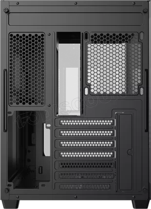 Photo de Boitier Moyen Tour E-ATX Xigmatek Pano RGB avec panneaux vitrés (Noir)