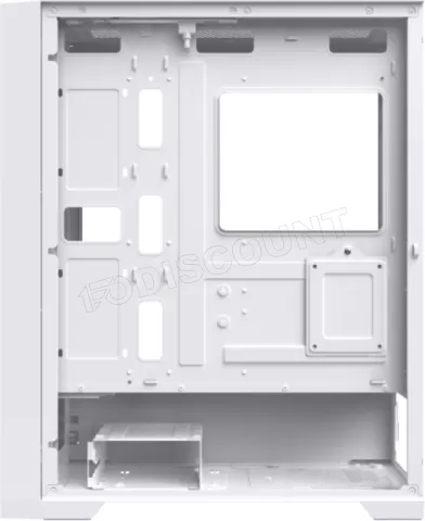 Photo de Boitier Moyen Tour E-ATX Xigmatek Quantum RGB avec panneaux vitrés (Blanc)