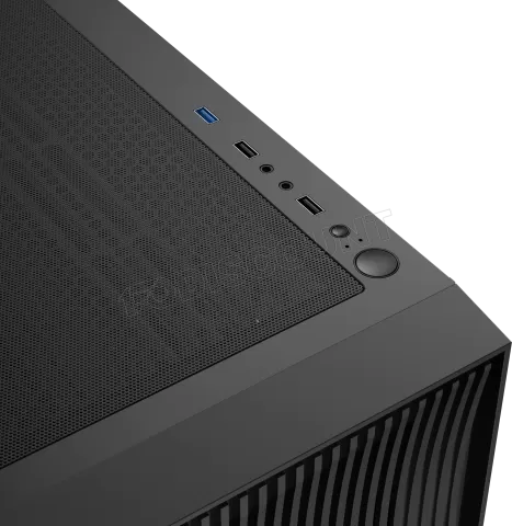 Photo de Boitier Moyen Tour E-ATX Xigmatek Radiance RGB avec panneaux vitrés (Noir)