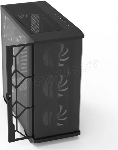 Photo de Boitier Moyen Tour E-ATX Zalman Z10 Duo avec panneaux vitrés (Noir)