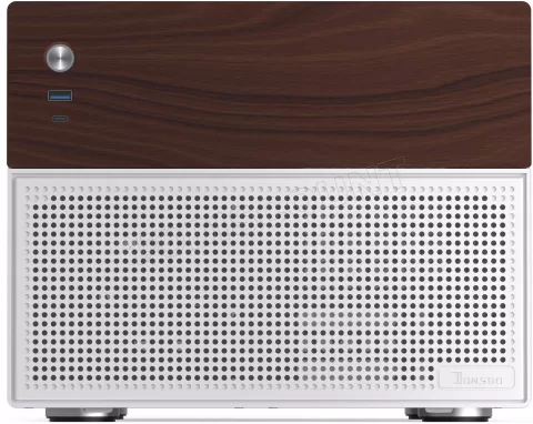 Photo de Boitier NAS Micro-ATX Jonsbo N4 (Blanc)