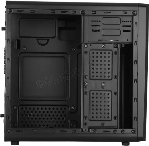 Photo de Boitier Tour Micro ATX MaxInPower Aero BM1084 + Alimentation (Noir) -  480W