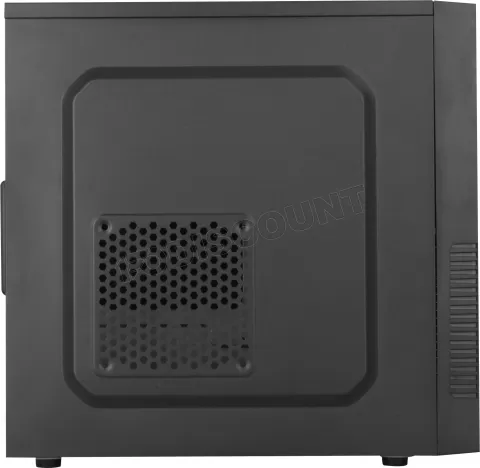 Photo de Boitier Tour Micro ATX MaxInPower Black Dandy BM1082 + Alimentation 480W (Noir)