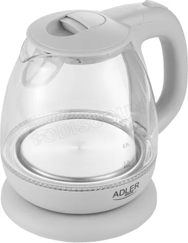 Photo de Bouilloire Adler AD 1283c - 1L (Blanc/Transparent)