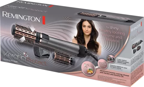 Photo de Brosse à cheveux rotative Remington Keratin Protect