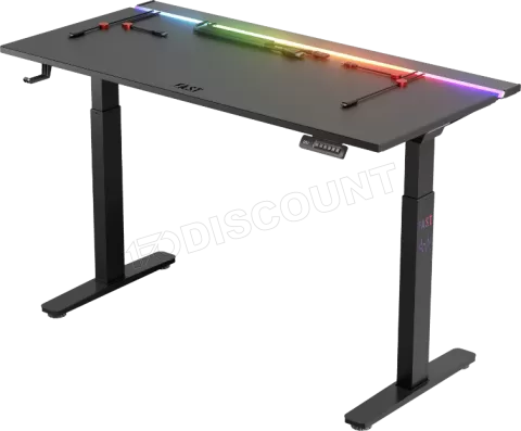 Photo de Bureau Gamer ergonomique motorisé 1stPlayer F.A.S.T. 140 (Noir)