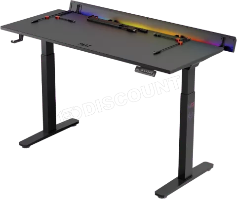 Photo de Bureau Gamer ergonomique motorisé 1stPlayer F.A.S.T. 140 (Noir)