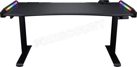 Photo de Bureau Gamer ergonomique motorisé Cougar E-Mars RGB (Noir)