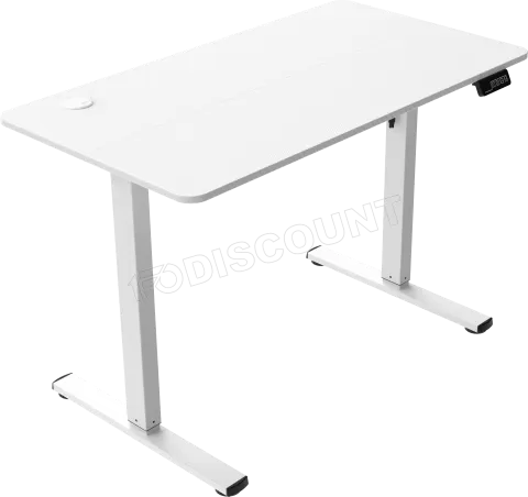 Photo de Bureau Gamer ergonomique motorisé Mars Gaming MGD Ergo-Pro (Blanc)