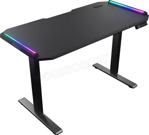 Photo de Bureau Gamer motorisé Cougar E-Deimus 120 RGB (Noir)